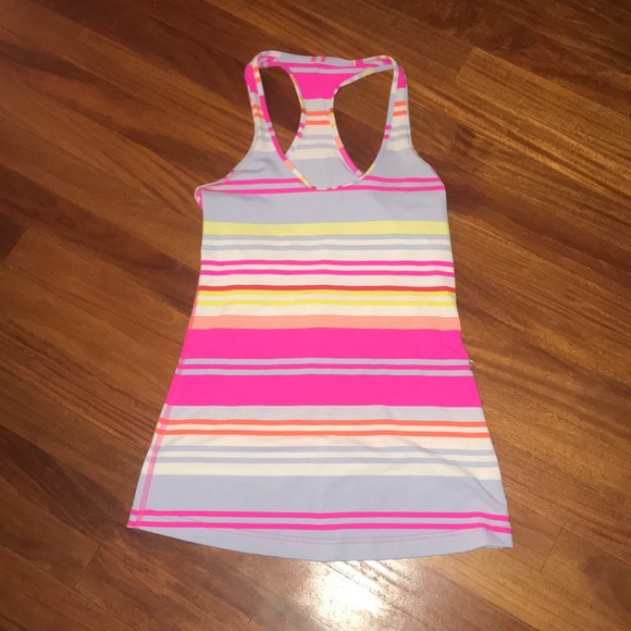 lululemon athletica Tops - Lululemon tank stripe